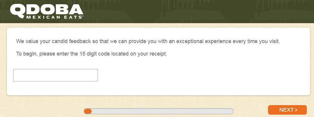 Qdoba Listens Survey