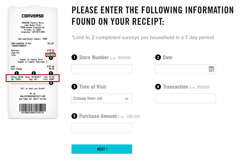 how to Converse Feedback Survey