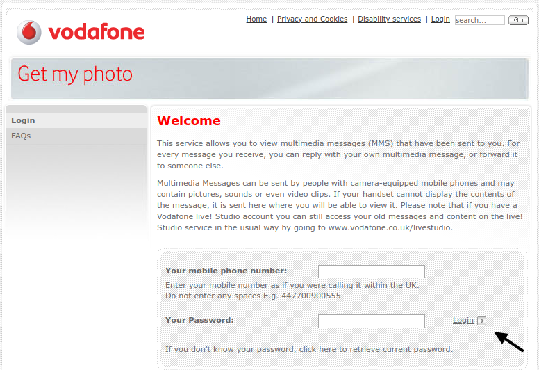 My Vodafone Login