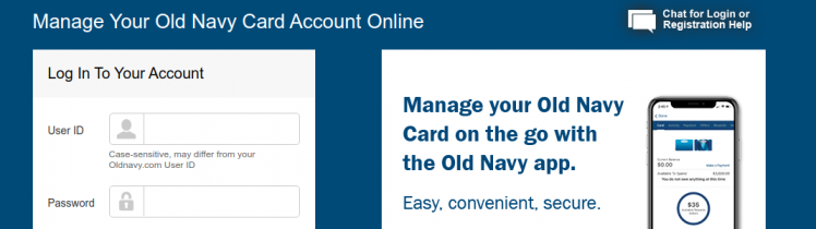 Old Navy Credit Card Logo