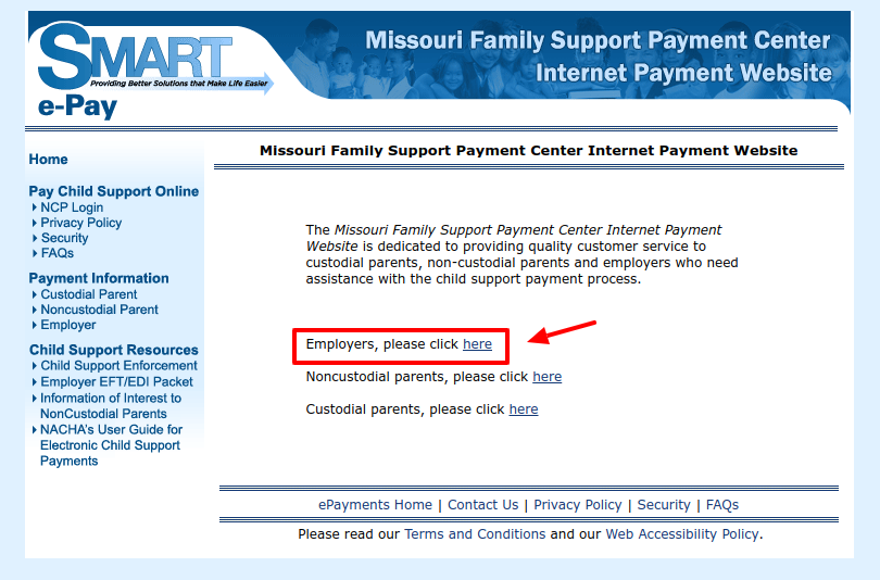 Missouri Family Login