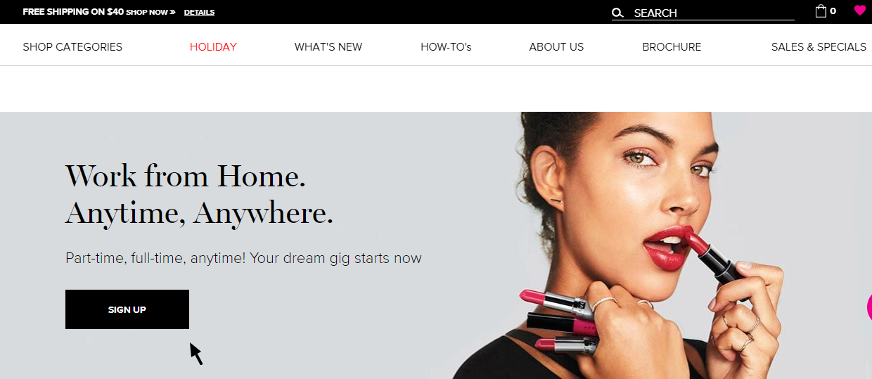 AVON - Shop Sign Up