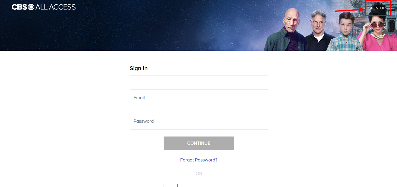 Big Brother Sign Up