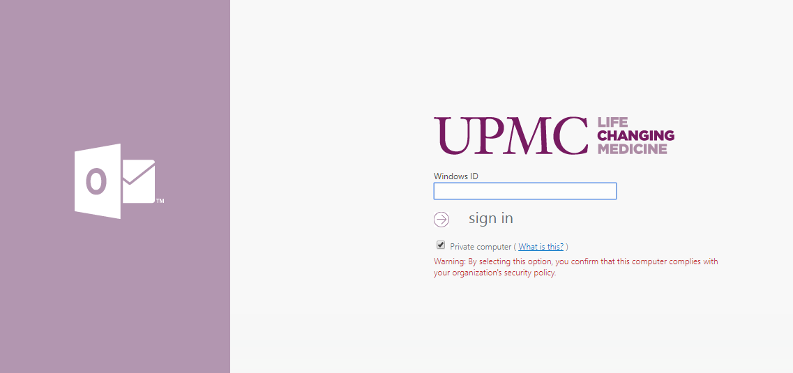 UPMC Employee login
