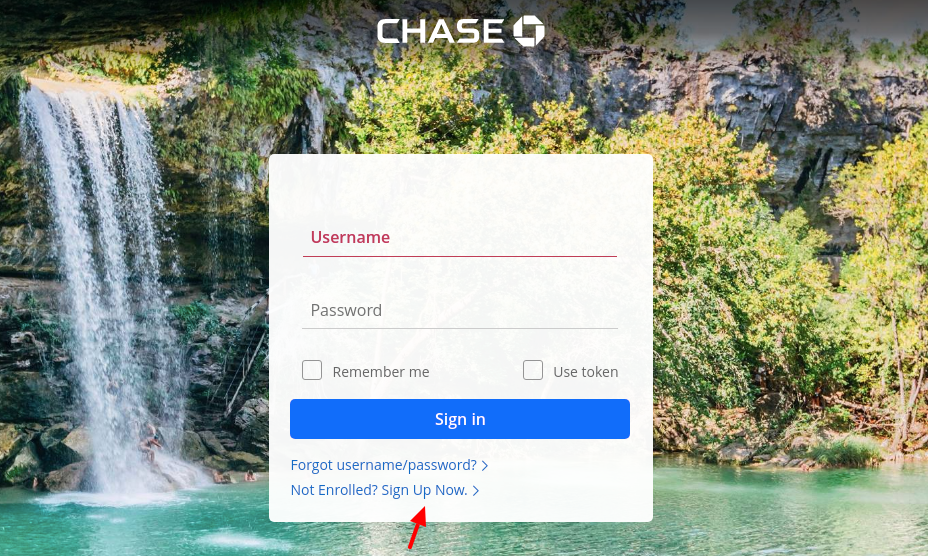 chase business account sign up