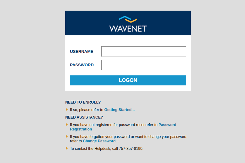 wavenet sentara login