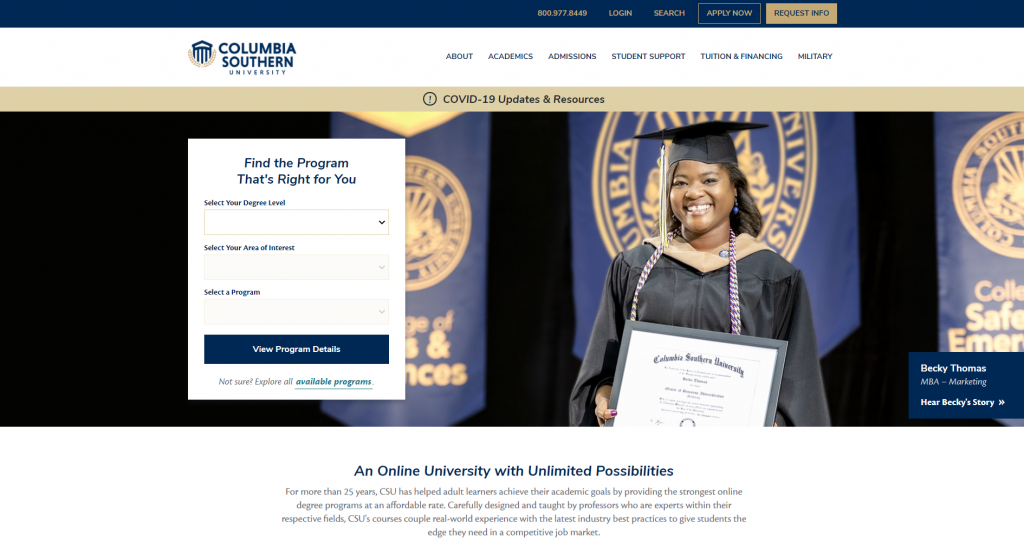 CSU Student portal