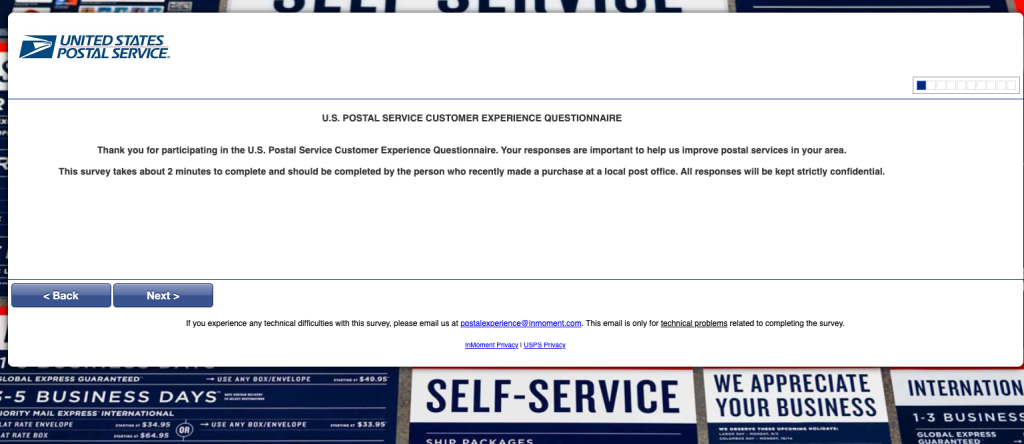 usps survey